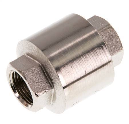 G 3/8'' Latón. Niquelado Válvula Antirretorno 12 Bar (174 Psi)