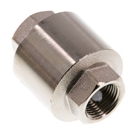 G 3/8'' Latón. Niquelado Válvula Antirretorno 12 Bar (174 Psi)
