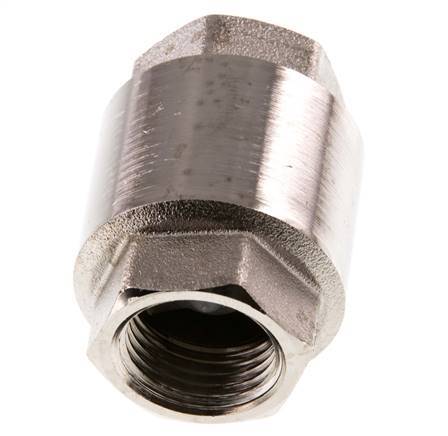 G 1/2'' Válvula Antirretorno Niquelada De Latón 12 Bar (174 Psi)