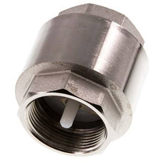 G 1-1/2'' Válvula Antirretorno Niquelado Latón 10 Bar (145 Psi)