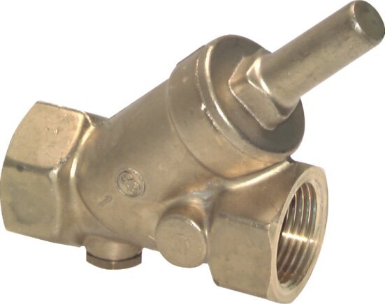 Rp 2'' Latón Válvula De Retención Tipo Y 16 Bar (232 Psi) FKM