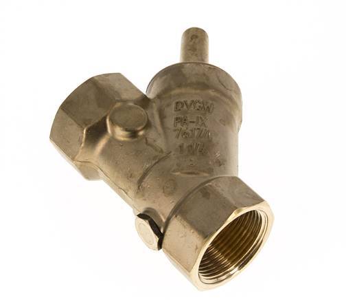 Rp 1-1/4'' Latón Válvula De Retención Tipo Y 16 Bar (232 Psi) NBR
