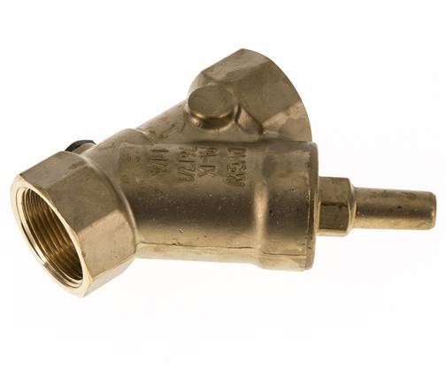 Rp 1-1/4'' Latón Válvula De Retención Tipo Y 16 Bar (232 Psi) NBR