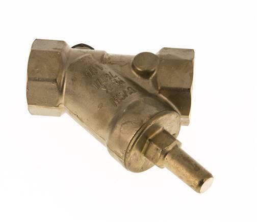 Rp 1-1/4'' Latón Válvula De Retención Tipo Y 16 Bar (232 Psi) NBR
