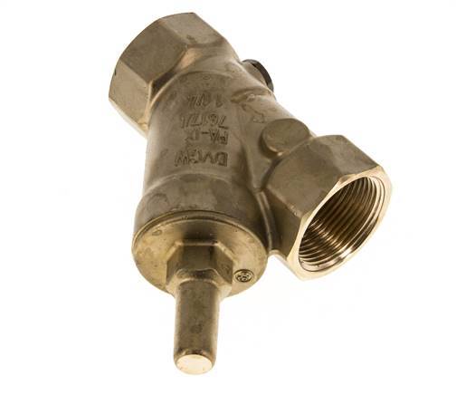 Rp 1-1/4'' Latón Válvula De Retención Tipo Y 16 Bar (232 Psi) NBR