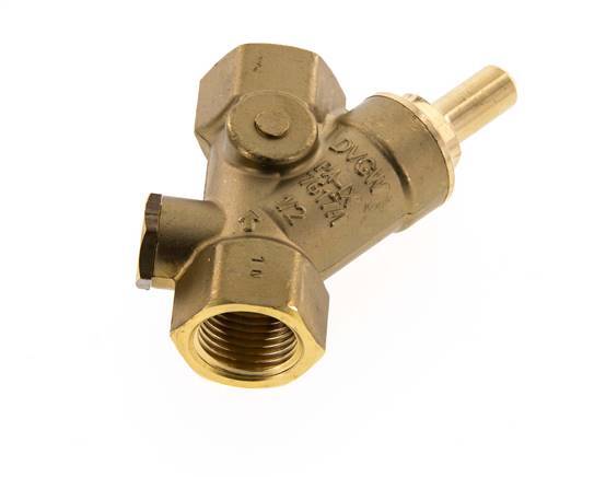 Rp 1/2'' Latón Válvula Antirretorno Tipo Y Agua Potable 10 Bar (145 Psi) EPDM