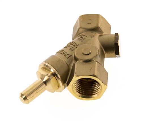 Rp 1/2'' Latón Válvula Antirretorno Tipo Y Agua Potable 10 Bar (145 Psi) EPDM