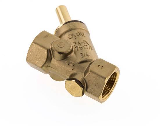 Rp 3/4'' Latón Válvula Antirretorno Tipo Y Agua Potable 10 Bar (145 Psi) EPDM