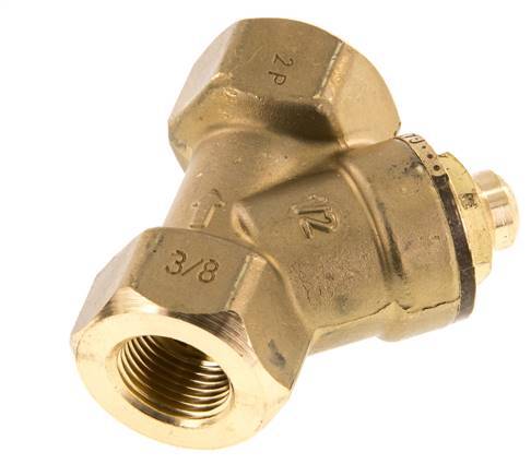 Rp 3/8'' Latón Válvula De Retención Tipo Y 10 Bar (145 Psi) NBR