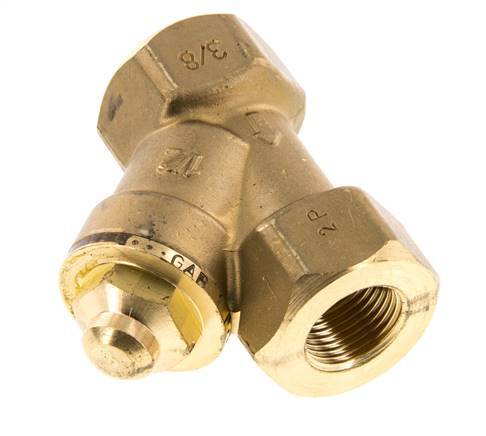 Rp 3/8'' Latón Válvula De Retención Tipo Y 10 Bar (145 Psi) NBR