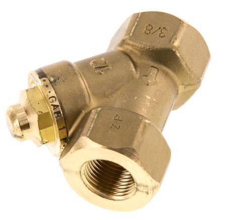 Rp 3/8'' Latón Válvula De Retención Tipo Y 10 Bar (145 Psi) NBR
