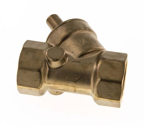 Rp 1-1/4'' Latón Válvula De Retención Tipo Y 10 Bar (145 Psi) NBR