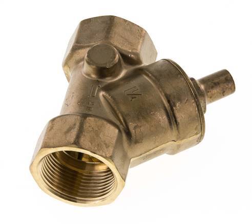Rp 1-1/4'' Latón Válvula De Retención Tipo Y 10 Bar (145 Psi) NBR