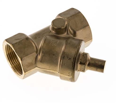 Rp 1-1/4'' Latón Válvula De Retención Tipo Y 10 Bar (145 Psi) NBR