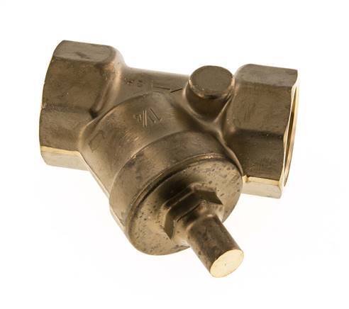 Rp 1-1/4'' Latón Válvula De Retención Tipo Y 10 Bar (145 Psi) NBR