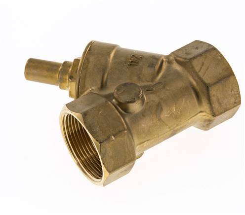 Rp 1-1/2'' Latón Válvula De Retención Tipo Y 10 Bar (145 Psi) NBR