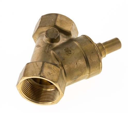 Rp 1-1/2'' Latón Válvula De Retención Tipo Y 10 Bar (145 Psi) NBR