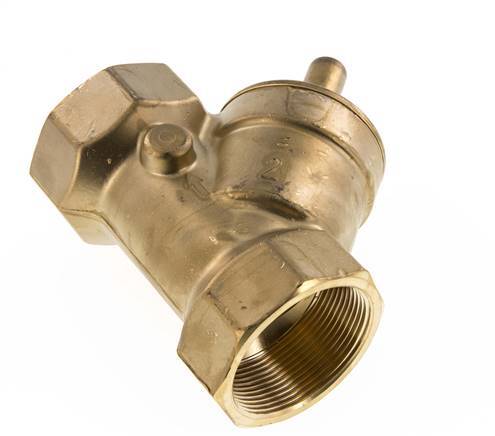 Rp 2'' Latón Válvula De Retención Tipo Y 10 Bar (145 Psi) NBR