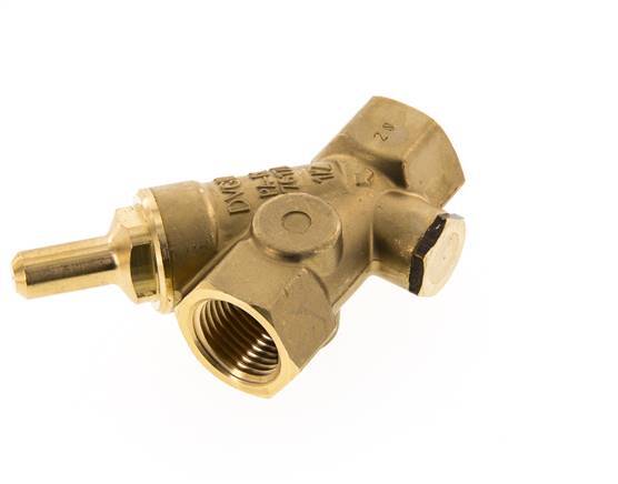 Rp 1/2'' Latón Válvula De Retención Tipo Y 16 Bar (232 Psi) FKM