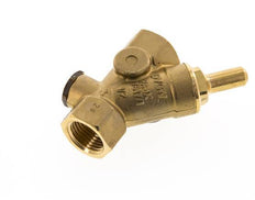 Rp 1/2'' Latón Válvula De Retención Tipo Y 16 Bar (232 Psi) FKM
