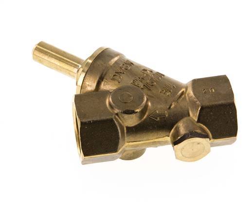 Rp 3/4'' Latón Válvula De Retención Tipo Y 16 Bar (232 Psi) FKM