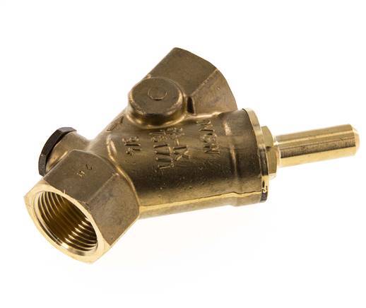 Rp 3/4'' Latón Válvula De Retención Tipo Y 16 Bar (232 Psi) FKM