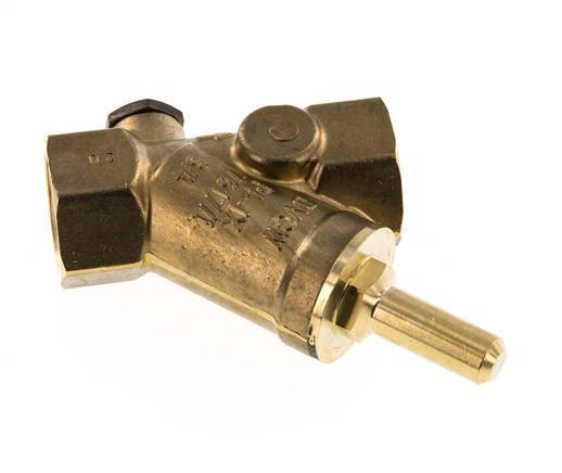 Rp 3/4'' Latón Válvula De Retención Tipo Y 16 Bar (232 Psi) FKM