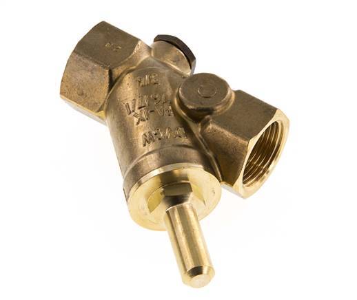 Rp 3/4'' Latón Válvula De Retención Tipo Y 16 Bar (232 Psi) FKM