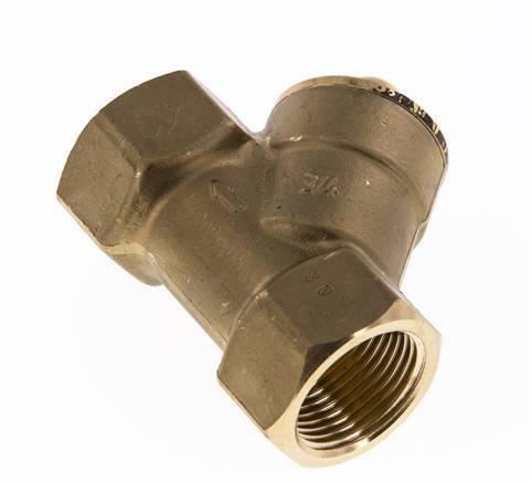 Rp 1-1/4'' Latón Válvula De Retención Tipo Y 16 Bar (232 Psi) FKM