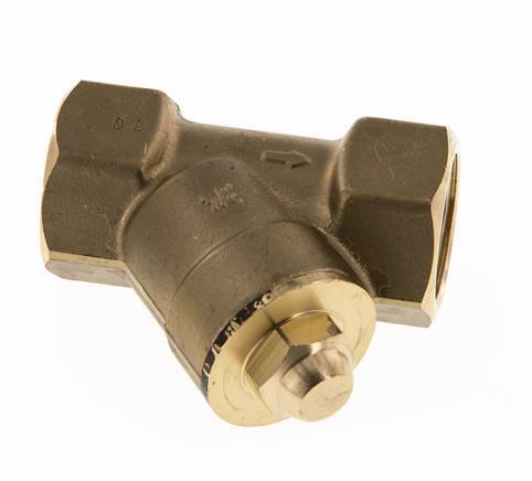 Rp 1-1/4'' Latón Válvula De Retención Tipo Y 16 Bar (232 Psi) FKM