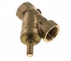 Rp 3/4'' Latón Válvula De Retención Tipo Y 10 Bar (145 Psi) FKM