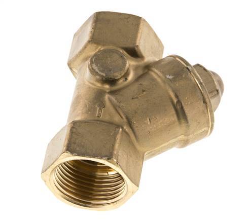 Rp 1'' Latón Válvula De Retención Tipo Y 10 Bar (145 Psi) FKM