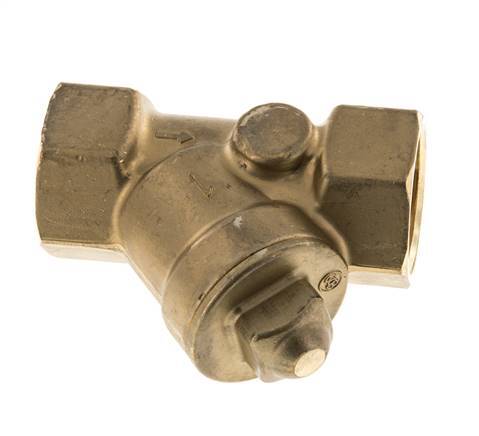 Rp 1'' Latón Válvula De Retención Tipo Y 10 Bar (145 Psi) FKM
