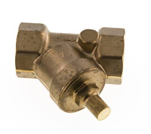 Rp 1-1/4'' Latón Válvula De Retención Tipo Y 10 Bar (145 Psi) FKM