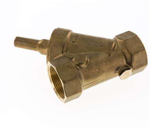Rp 2'' Latón Válvula De Retención Tipo Y 10 Bar (145 Psi) FKM