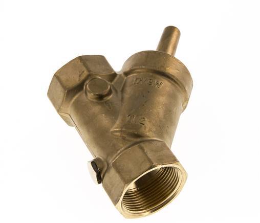 Rp 2'' Latón Válvula De Retención Tipo Y 10 Bar (145 Psi) FKM