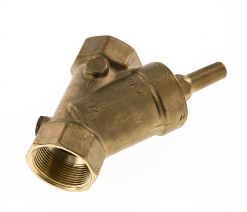 Rp 2'' Latón Válvula De Retención Tipo Y 10 Bar (145 Psi) FKM
