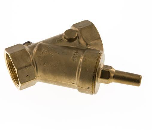 Rp 2'' Latón Válvula De Retención Tipo Y 10 Bar (145 Psi) FKM