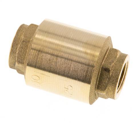 G 3/8'' Latón Válvula Antirretorno Para Vacío -0.95..25 Bar (-13.7..362.5 Psi)