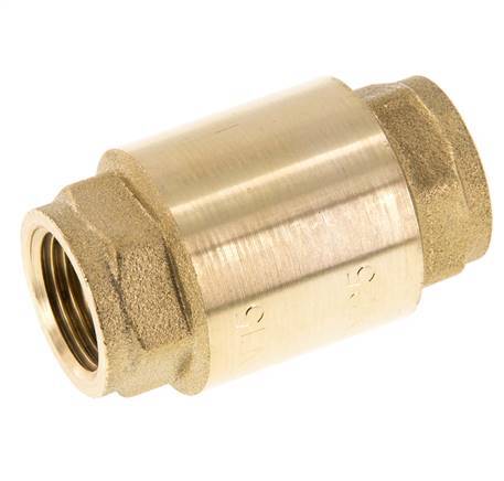 G 1/2'' Latón Válvula Antirretorno Para Vacío -0.95..25 Bar (-13.7..362.5 Psi)