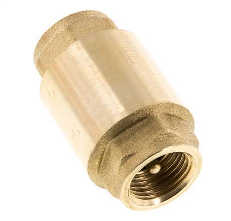 G 1/2'' Latón Válvula Antirretorno Para Vacío -0.95..25 Bar (-13.7..362.5 Psi)