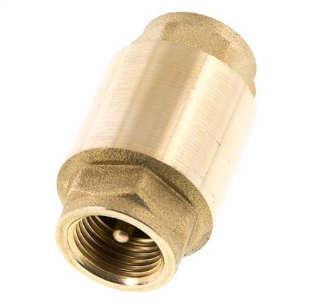 G 1/2'' Latón Válvula Antirretorno Para Vacío -0.95..25 Bar (-13.7..362.5 Psi)