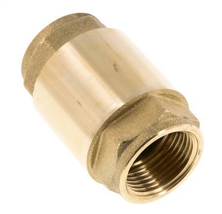 G 1'' Latón Válvula Antirretorno Para Vacío -0.95..25 Bar (-13.7..362.5 Psi)