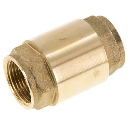 G 1'' Latón Válvula Antirretorno Para Vacío -0.95..25 Bar (-13.7..362.5 Psi)