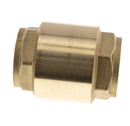 G 1-1/2'' Latón Válvula Antirretorno Para Vacío -0.95..18 Bar (-13.7..261 Psi)