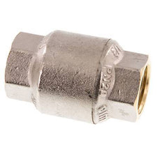 G 1/2'' Válvula Antirretorno Niquelado Latón 20 Bar (290 Psi) NBR