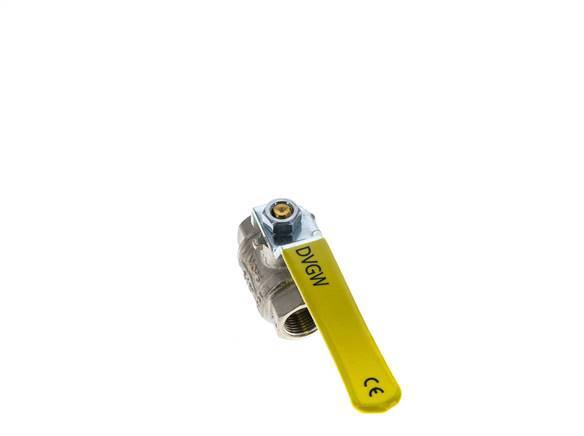 Válvula De Bola De Latón De 2 Vías Para Oxígeno Rp 1/2 Pulgadas PN 50