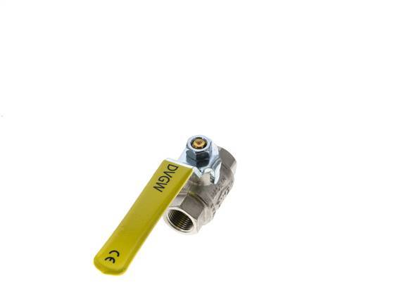 Válvula De Bola De Latón De 2 Vías Para Oxígeno Rp 1/2 Pulgadas PN 50
