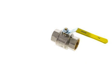 Válvula De Bola De Latón De 2 Vías Para Oxígeno Rp 1-1/2 Pulgadas PN 25