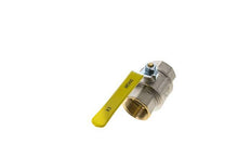 Válvula De Bola De Latón De 2 Vías Para Oxígeno Rp 1-1/2 Pulgadas PN 25